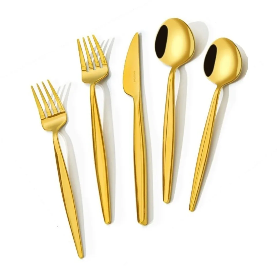 gold flatware set kingstone
