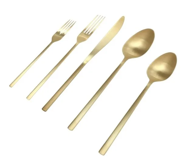 gold flatware set fortessa
