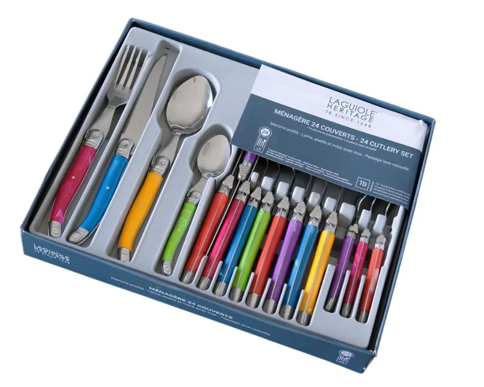 Laguiole Heritage 24-Piece Dinnerware Set