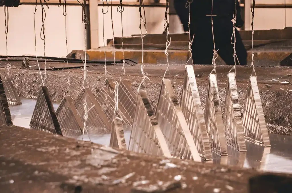 Silver electroplating process