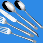 A Towle Silverware Living Wave Flatware Set