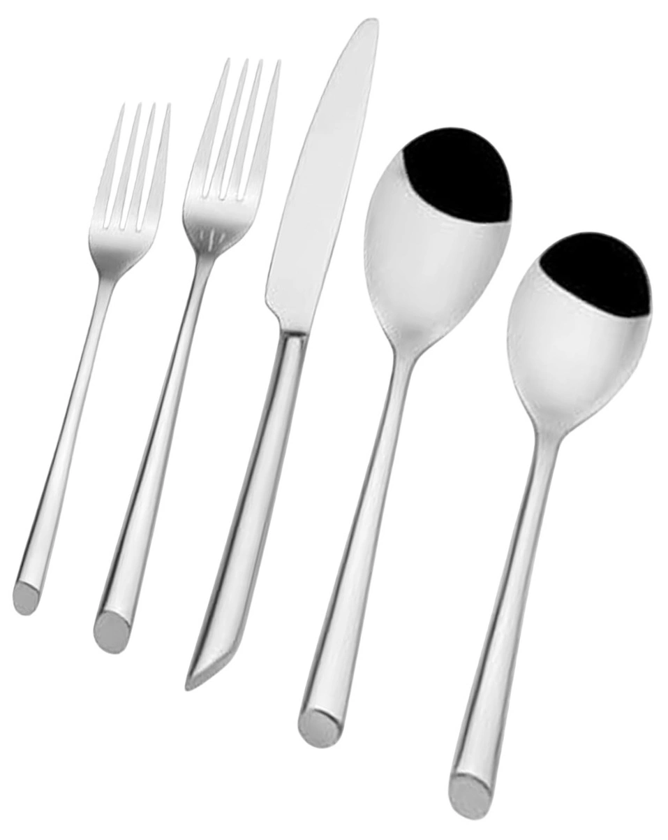 A 5 piece Towle Living Wave Flatware Place Setting