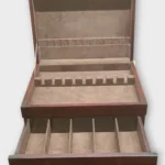 An empty Royalty Art silverware box