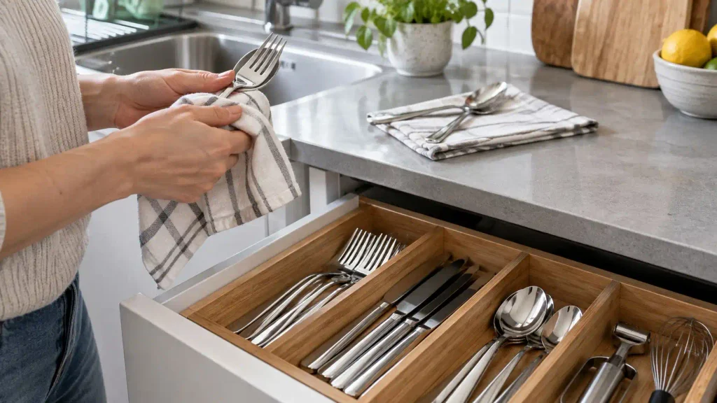 How to care for 18/0 stainless steel flatware