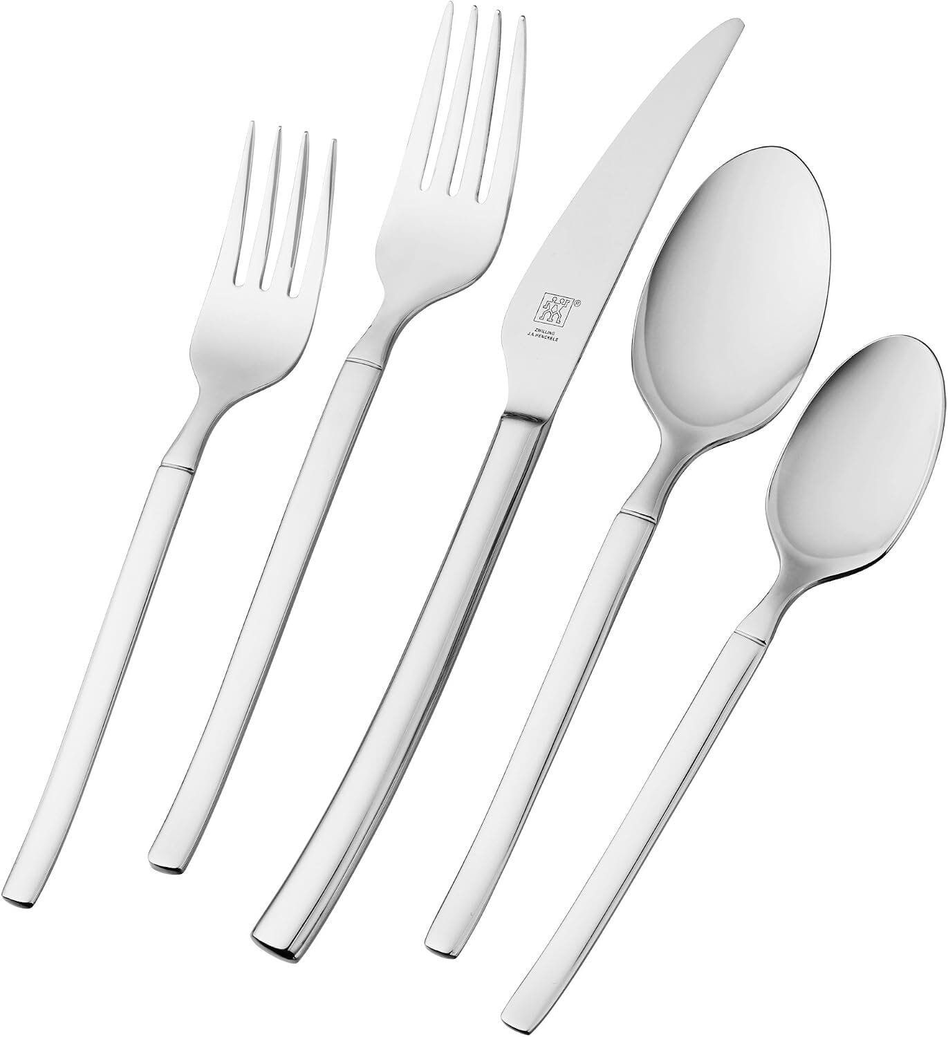 A Zwilling Satin Opus 5 piece place setting